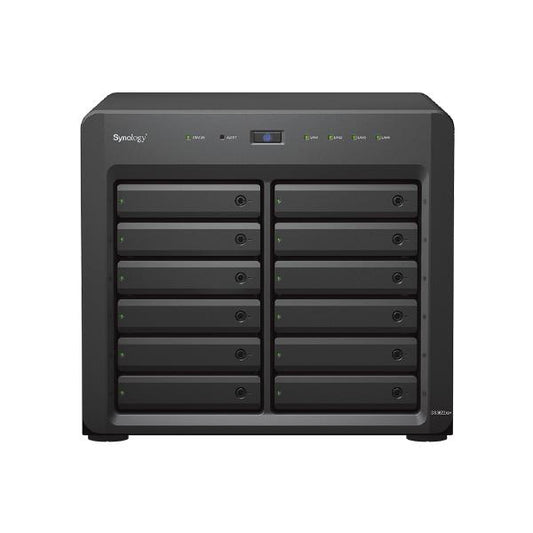 Synology DiskStation DS3622xs+ 12-Bay 3.5" Diskless, Built-in dual 10GbE RJ-45 ports,  NAS (Scalable) (ENT) ( Synology Drives