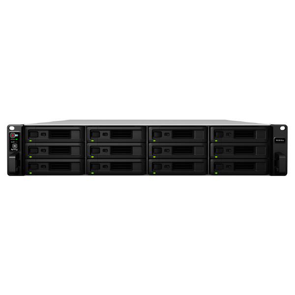 Synology RackStation RS3618xs 12-Bay 3.5" Diskless 4xGbE NAS (2U Rack), Intel Xeon D-1521 quad-core, 8GB RAM