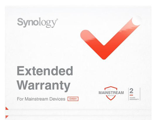 Synology Warranty Extension - Extend warranty from 3 years to 5 Years. Selected NAS Models only,.