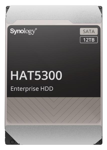 Synology -Enterprise Storage for Synology systems , 3.5&quot; SATA Hard drive, HAT5300 , 12TB, 5 yr Wty