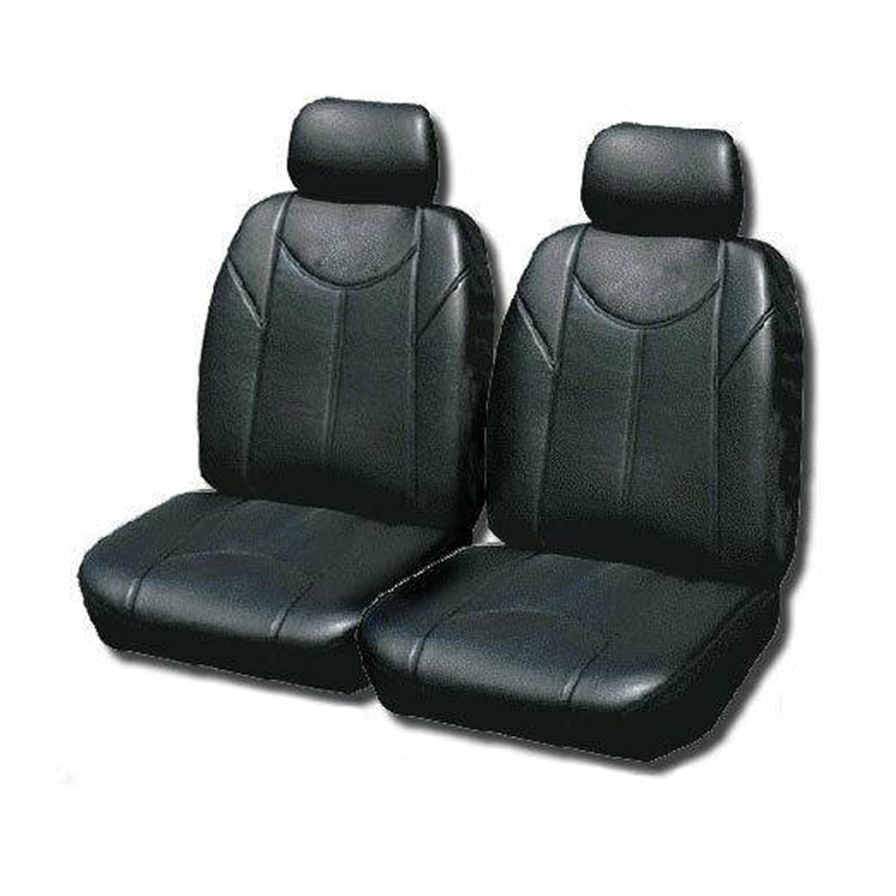 Leather Look Car Seat Covers For Ford Territory 2004-2020 | Grey | Auzzi Store
