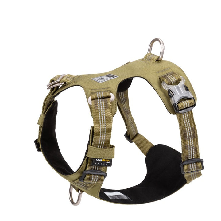 Lightweight 3M reflective Harness Army Green S | Auzzi Store