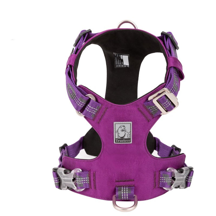 Lightweight 3M reflective Harness Purple L | Auzzi Store