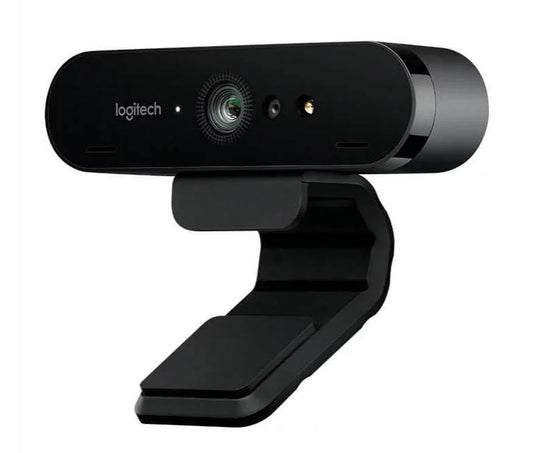 Logitech BRIO 4K Ultra HD Webcam HDR RightLight3 5xHD Zoom Auto Focus Infrared Sensor Video Conferencing Streaming Recording Windows Hello Security | Auzzi Store