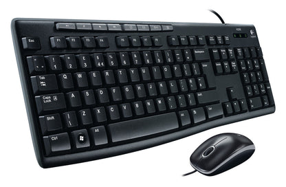 Logitech MK200 Media Keyboard Mouse (920-002693) | Auzzi Store