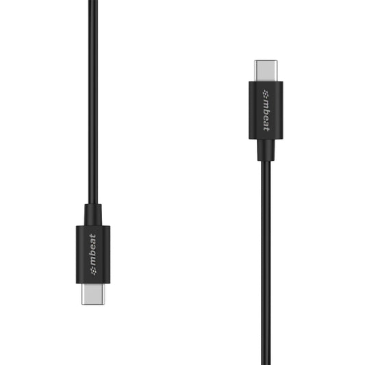 MBEAT Prime 2m USB-C to USB-C 2.0 Charge And Sync Cable High Quality/Fast Charge for Mobile Phone Device Samsung Galaxy Note 8 S8 9 Plus LG Huawei | Auzzi Store