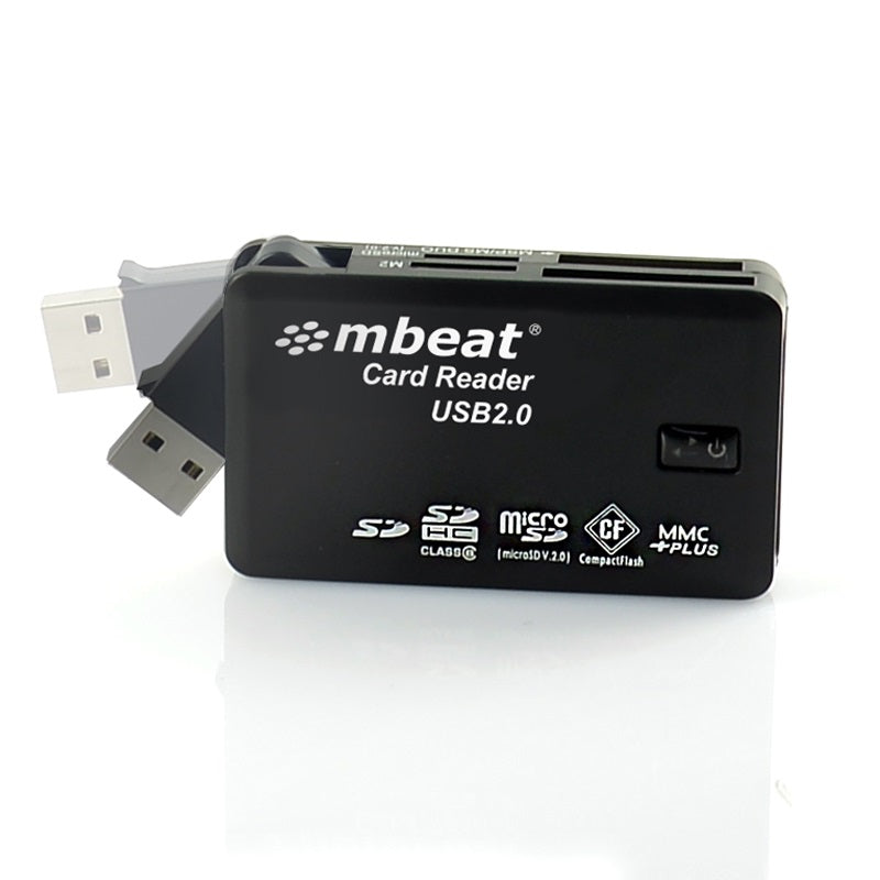 MBEAT USB 20 All In One Card Reader - Supports SD/SDHC/CF/MS/XD/MicroSD /MicroSD HC / SONY M2 without adaptor | Auzzi Store