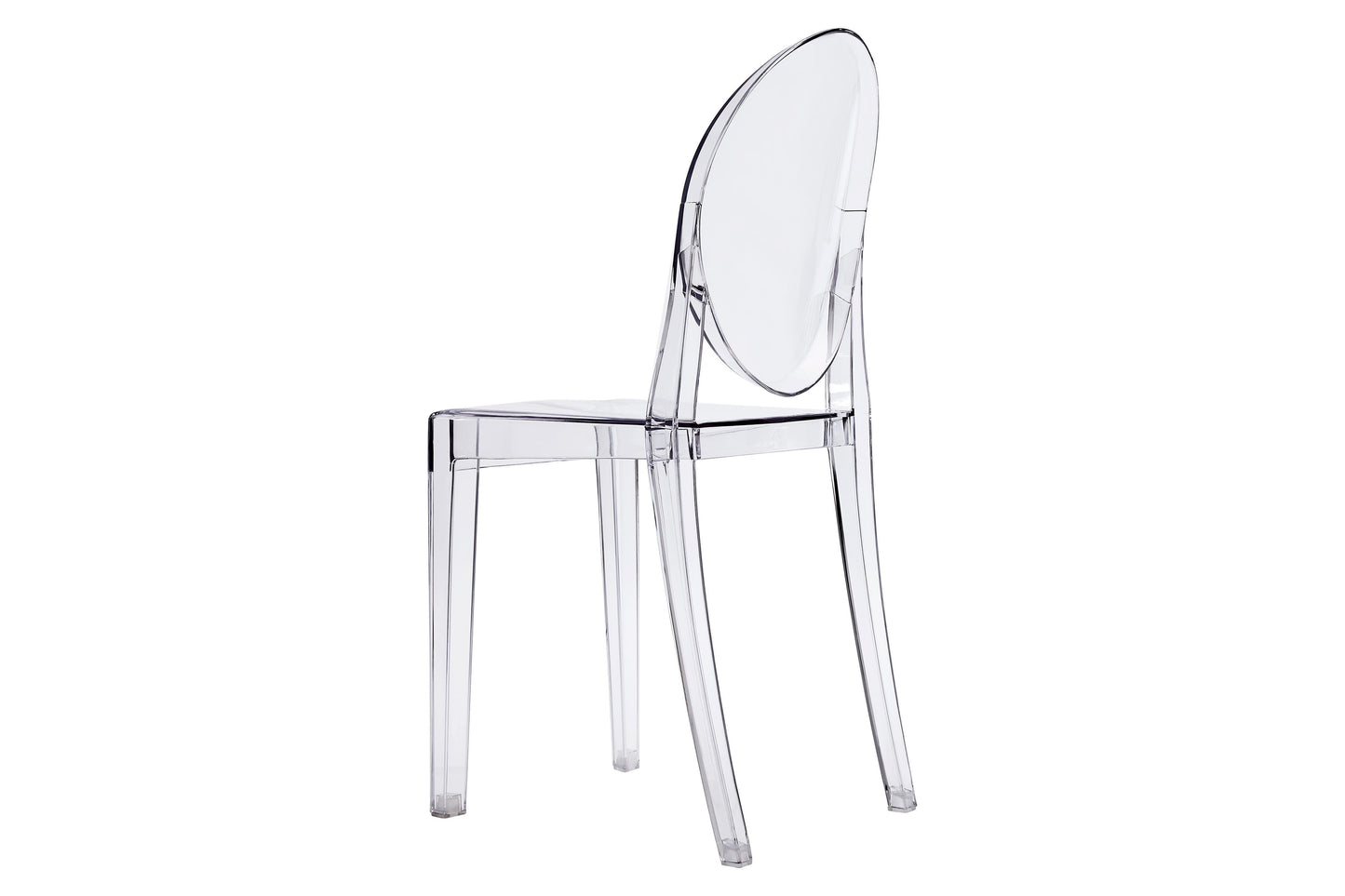 Matt Blatt Set of 2 Philippe Starck Victoria Ghost Chair Replica