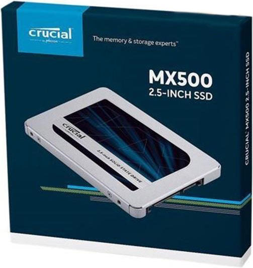 MICRON (CRUCIAL) MX500 250GB 2.5\' SATA SSD - 3D TLC 560/510 MB/s 90/95K IOPS Acronis True Image Cloning Softwae 7mm w/9.5mm Adapter | Auzzi Store