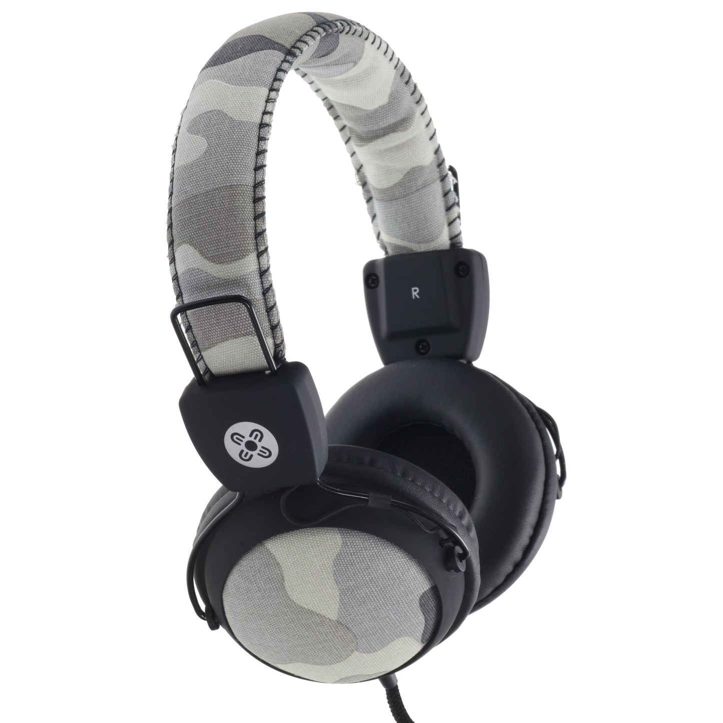 MOKI Camo In-line Mic Grey Headphones | Auzzi Store