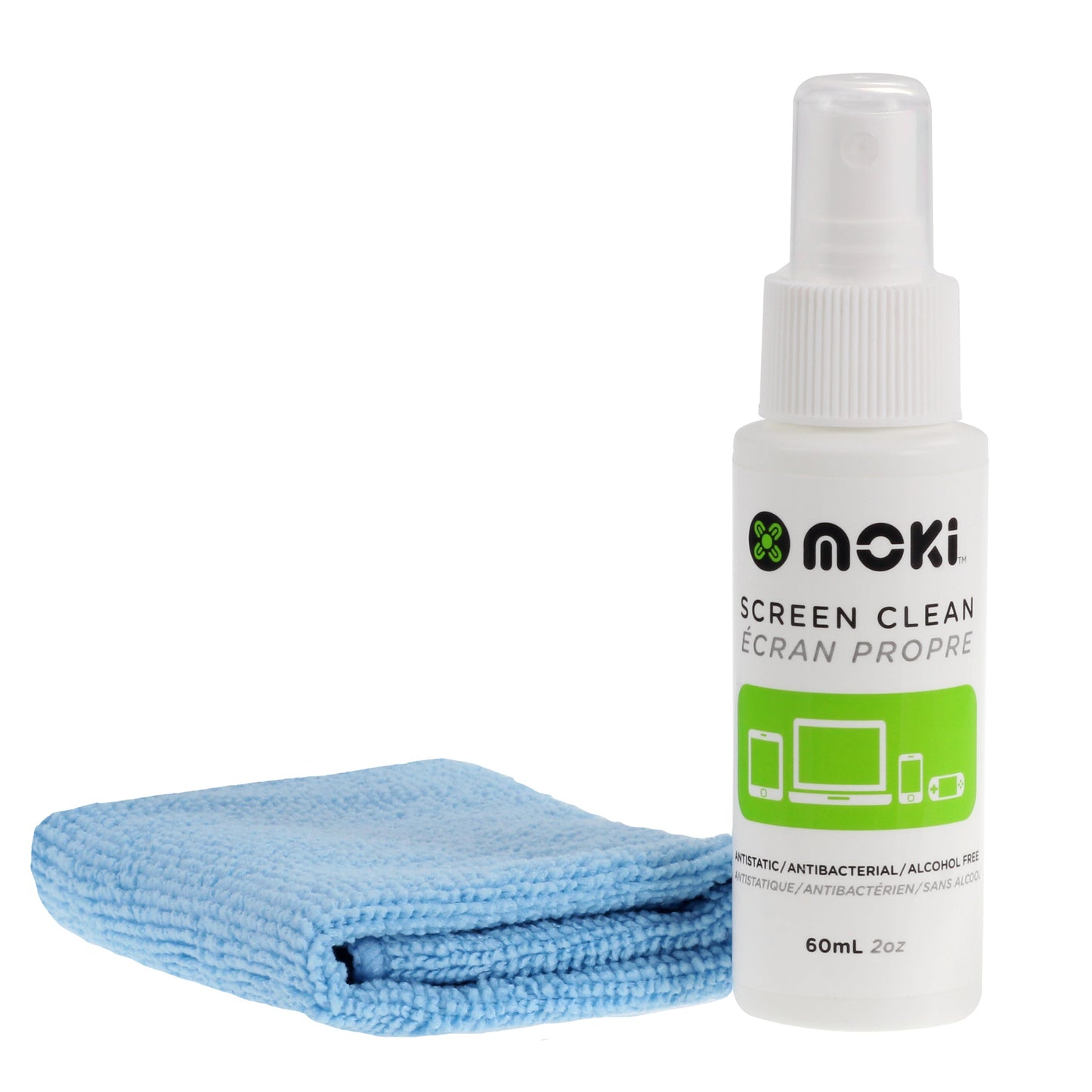 MOKI Clean Screen with Chamois Mini (60ml) | Auzzi Store