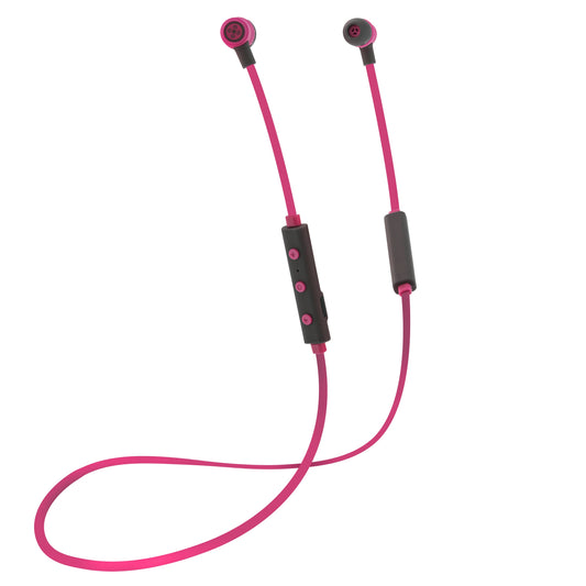 MOKI FreeStyle Bluetooth Earphones - Pink | Auzzi Store