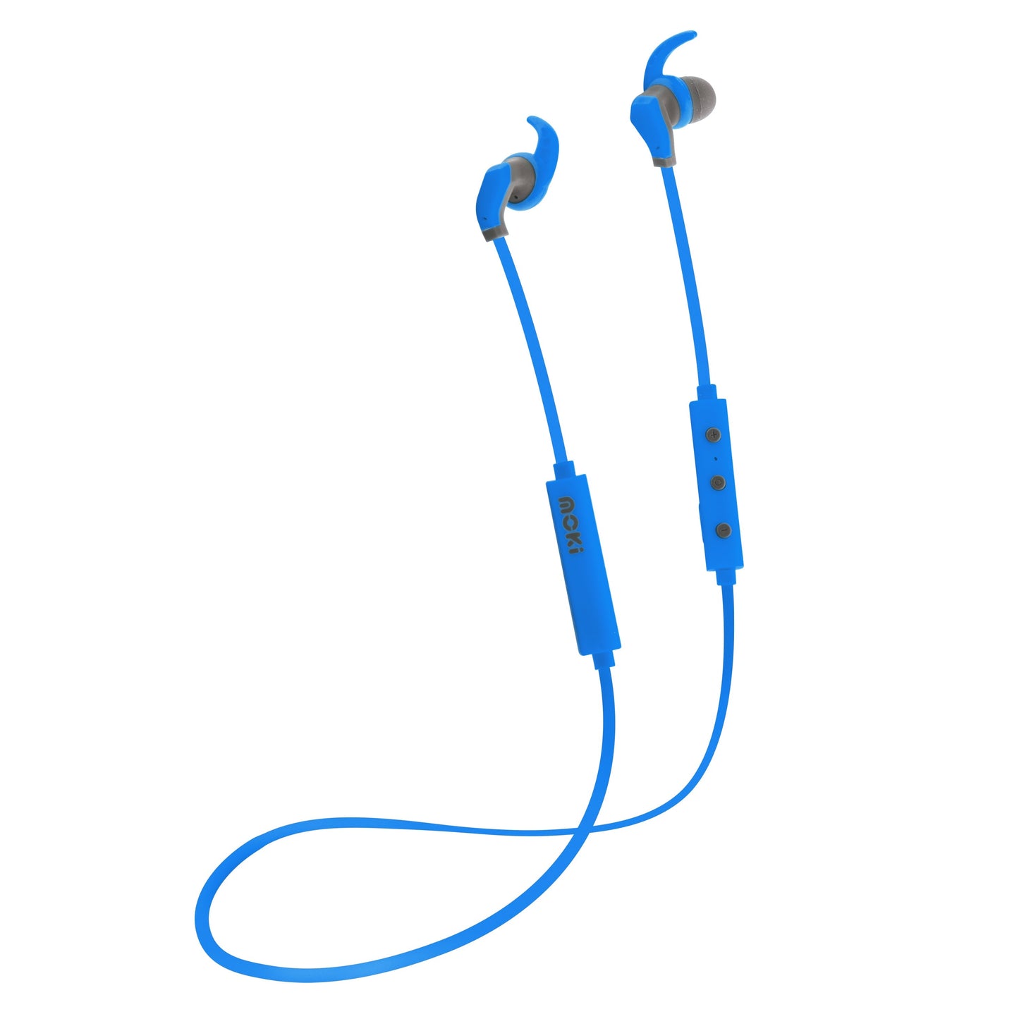 MOKI Hybrid Bluetooth Earphones - Blue | Auzzi Store