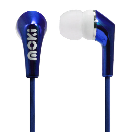MOKI Metallics Earphone - Blue | Auzzi Store