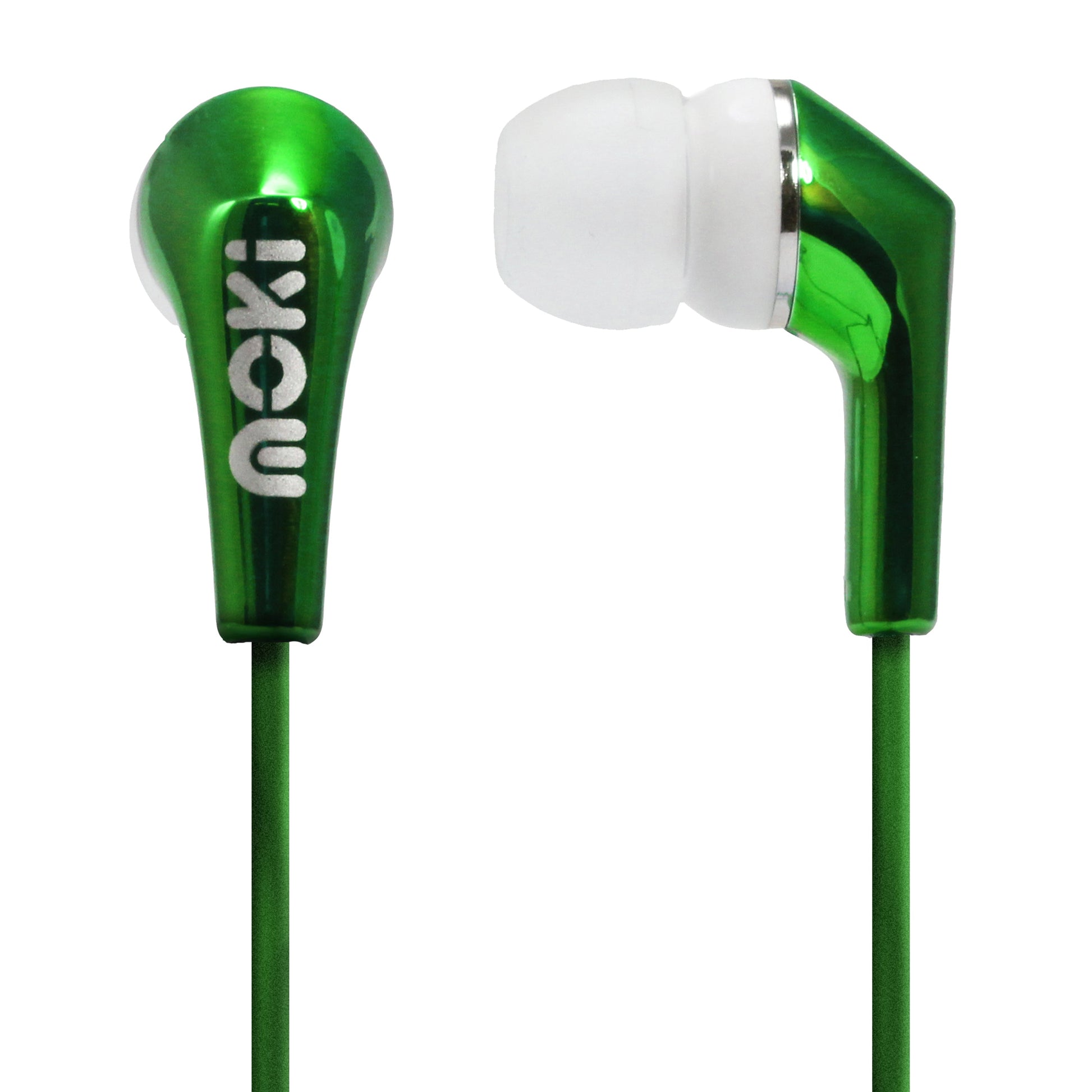 MOKI Metallics Earphone - GREEN | Auzzi Store