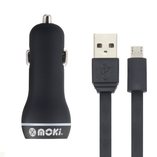 MOKI MicroUSB SynCharge Cable & Car | Auzzi Store