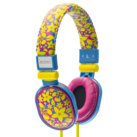 MOKI Popper Headphone soft cushioned Aloha style | Auzzi Store