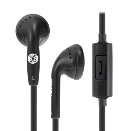 MOKI Stereo Earphones In-line Mic & Control Black | Auzzi Store