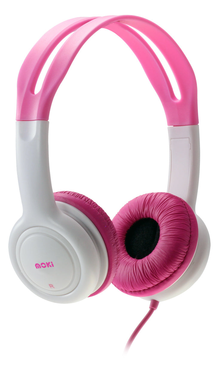 MOKI Volume Limited Kids Pink Headphones | Auzzi Store