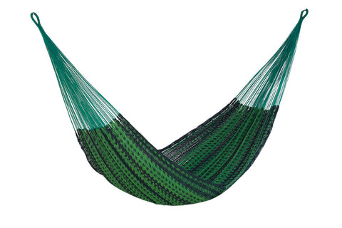 Mayan Legacy Jumbo Size Outdoor Cotton Mexican Hammock in Jardin - Auzzistore