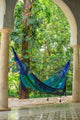 Mayan Legacy King Size Deluxe Outdoor Cotton Mexican Hammock in Caribe Colour | Auzzi Store