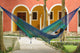 Mayan Legacy King Size Deluxe Outdoor Cotton Mexican Hammock in Caribe Colour | Auzzi Store
