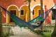 Mayan Legacy King Size Deluxe Outdoor Cotton Mexican Hammock in Caribe Colour | Auzzi Store