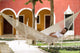Mayan Legacy Queen Size Deluxe Outdoor Cotton Mexican Hammock in Cream Colour | Auzzi Store