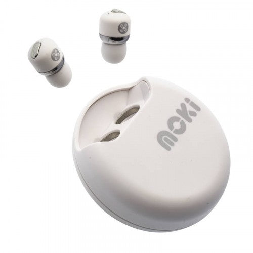Moki PairBuds Bluetooth Earphones White | Auzzi Store