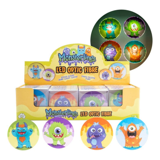 Monsterlings Led Optic Fibre (SENT AT RANDOM) | Auzzi Store