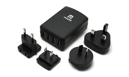 Mozbit 4.5A 4-Port USB Travel Wall Charger | Auzzi Store