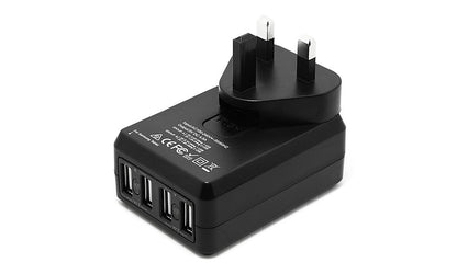 Mozbit 4.5A 4-Port USB Travel Wall Charger | Auzzi Store