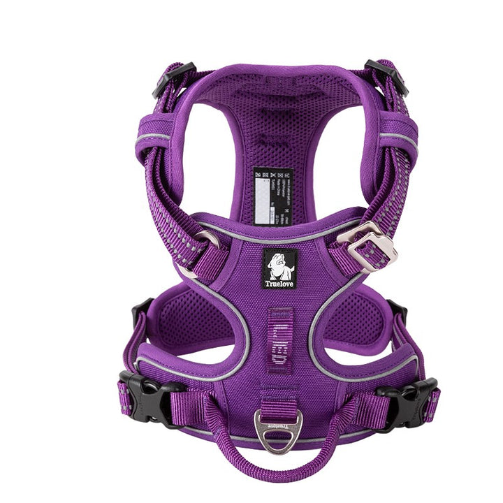 No Pull Harness Purple L | Auzzi Store