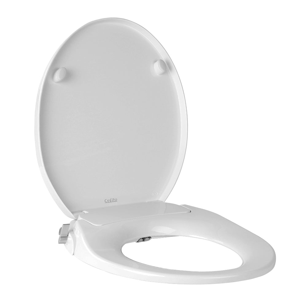 Non Electric Bidet Toilet Seat Bathroom  - White | Auzzi Store