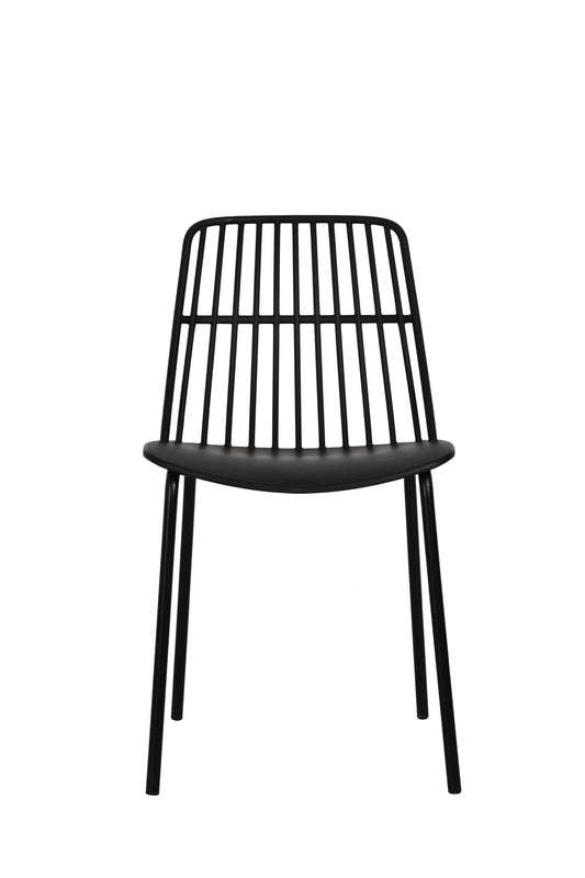 Ovela Set of 2 Betty Dining Chairs (Black)