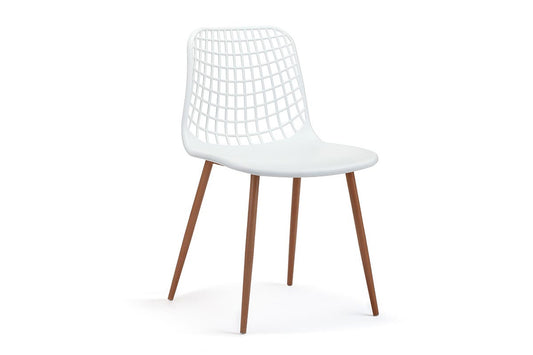 Ovela Set of 2 Leerdam Dining Chairs (White)