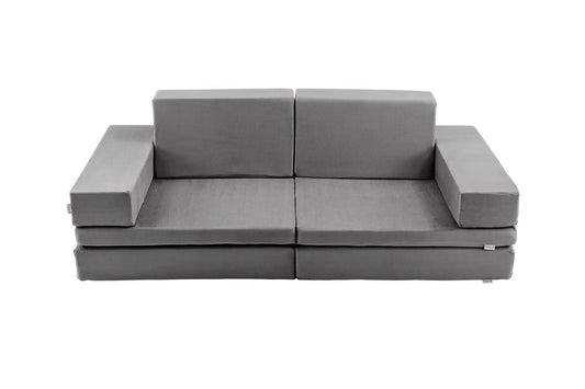 Ovela Indigo Kids Play Couch (Charcoal)