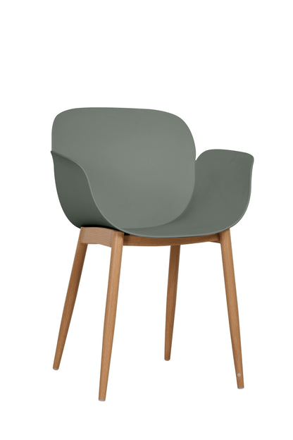 Ovela Set of 2 Olive Dining Chairs