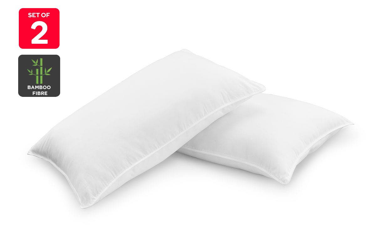 Ovela Set of 2 Bamboo Fibre Pillows