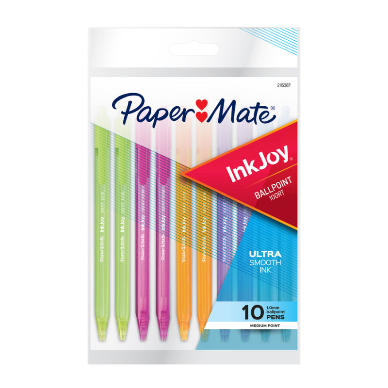 PAPER MATE InkJ Ball Pen 100RT Fsn Pack of 10 Box of 12 | Auzzi Store