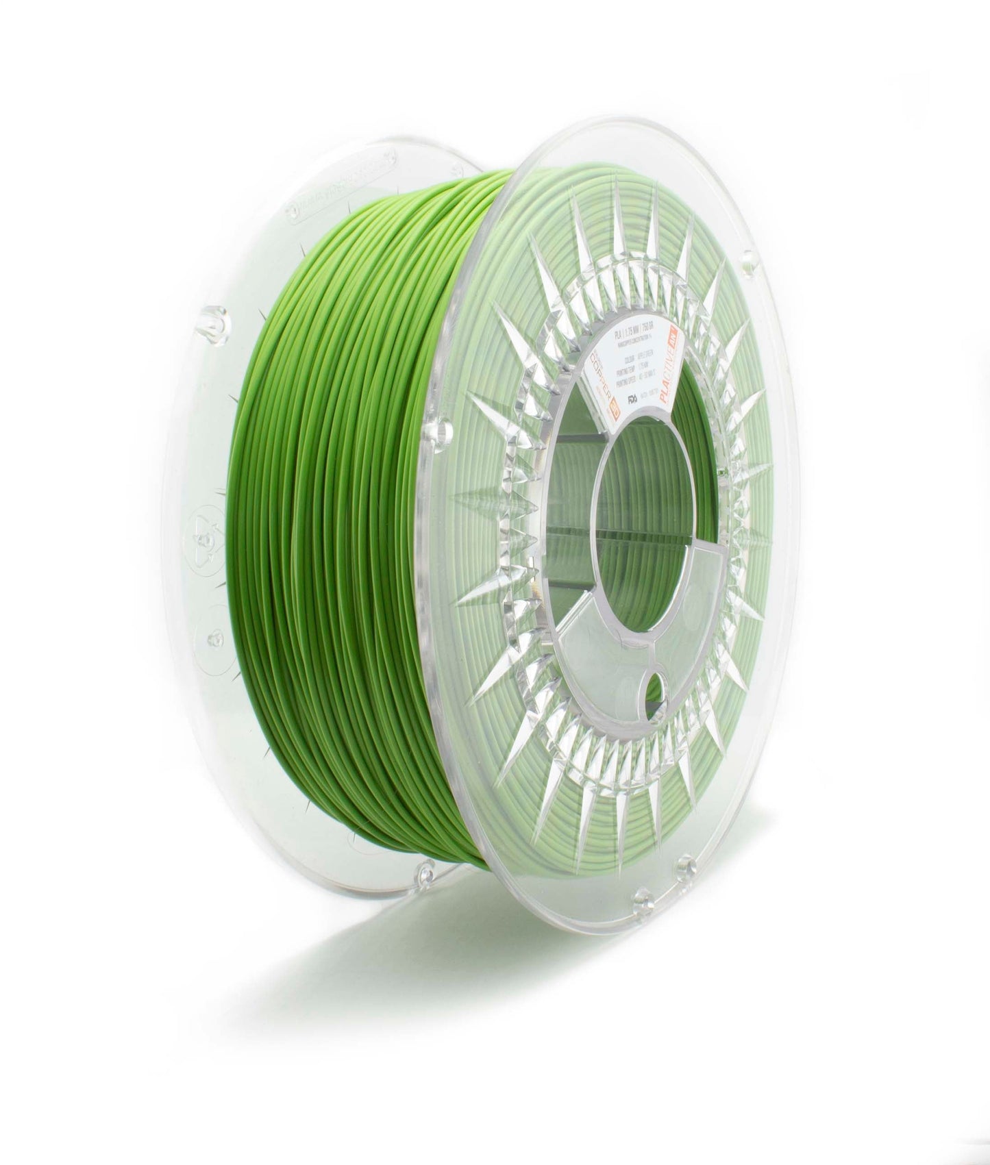 PLA Filament Copper 3D PLActive - Innovative Antibacterial 2.85mm 750gram Apple Green Color 3D Printer Filament | Auzzi Store