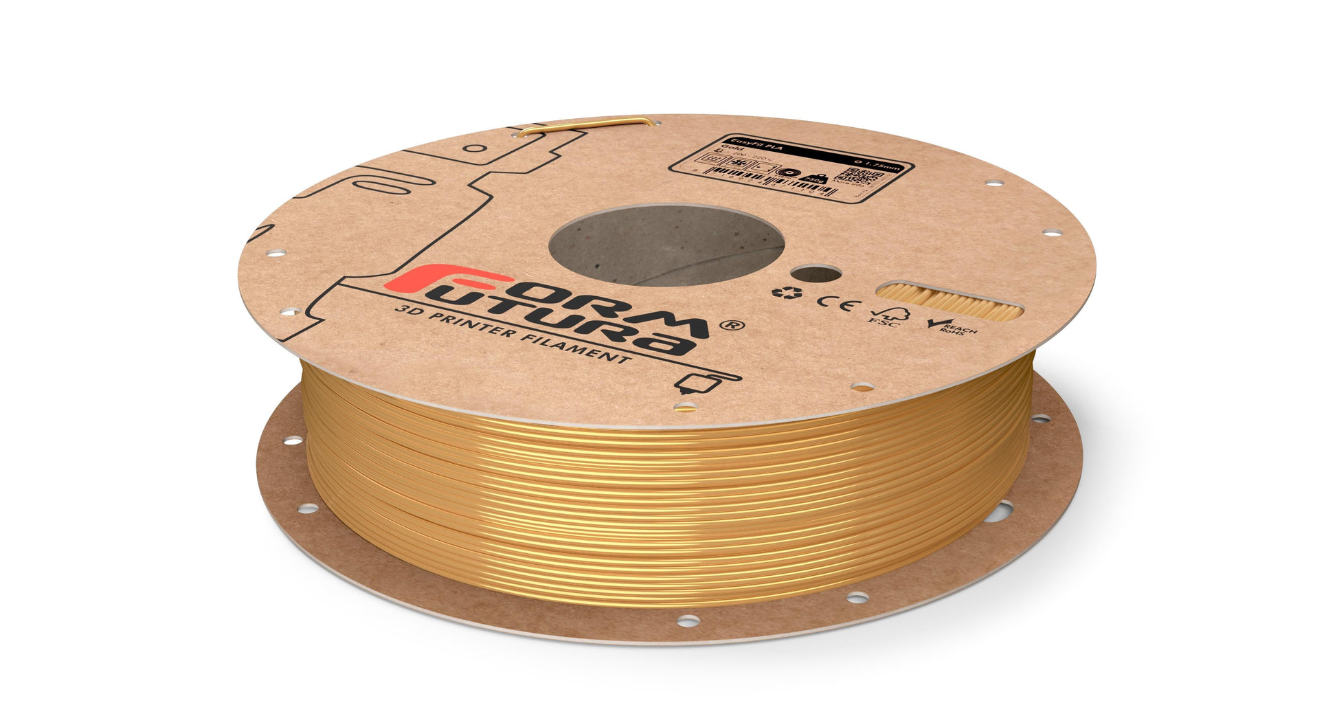 PLA Filament EasyFil PLA 1.75mm Gold 750 gram 3D Printer Filament | Auzzi Store