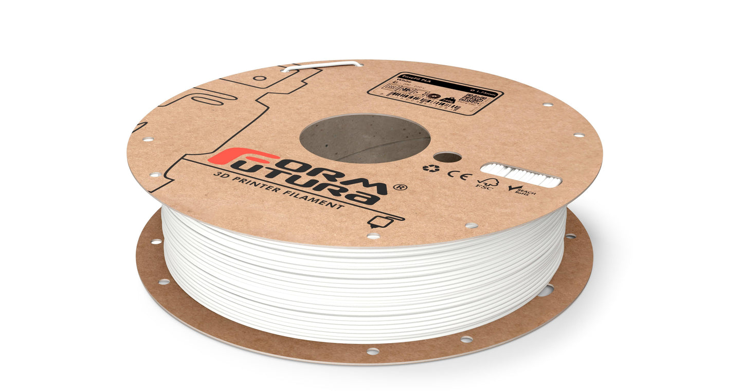 PLA Filament EasyFil PLA 2.85mm White 750 gram 3D Printer Filament | Auzzi Store