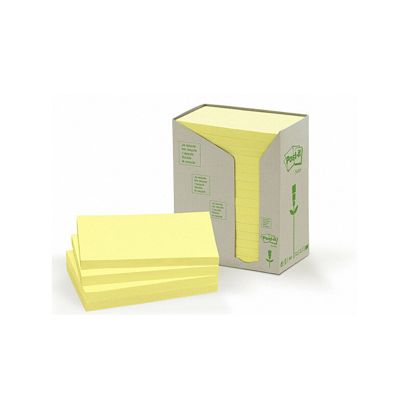 POST-IT 655-RTY Rec Yw 76X127 Pack of 16 | Auzzi Store