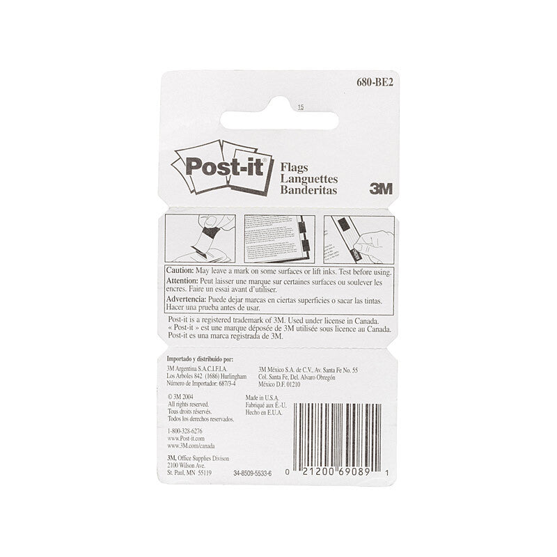 POST-IT Flag 680-BE2 Bluee Pack of 2 Box of 6 | Auzzi Store