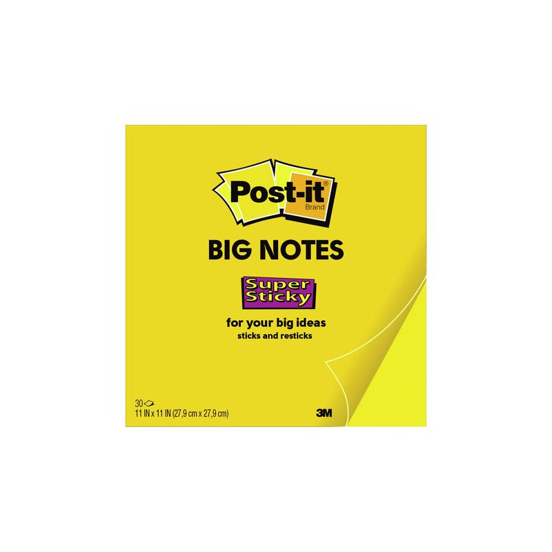 POST-IT Note BN11 Super Sticky Yellow 279x279 | Auzzi Store