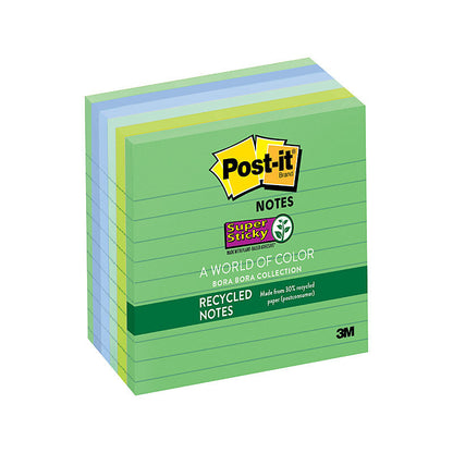 POST-IT Super Sticky 675-6SST Bora 98X98 Pack of 6 | Auzzi Store