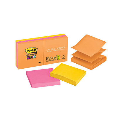 POST-IT Super Sticky Note R330-6SSUC RDJ Popup Pack of 6 | Auzzi Store