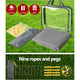 Pop Top Caravan Privacy Screen 2.1 x 1.8M Sun Shade End Wall Roll Out Awning | Auzzi Store