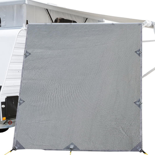 Pop Top Caravan Privacy Screen 2.1 x 1.8M Sun Shade End Wall Roll Out Awning | Auzzi Store